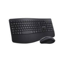 Pack Inalámbrico Ergonómico SUBBLIM Combo Dual Office Prowave Layout - USB · Teclado y Ratón · Negro
