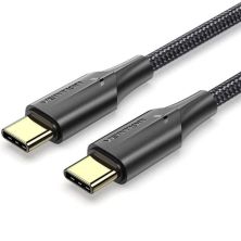 Cable Alargador USB 2.0 Tipo C/M a USB Tipo C/M - 1.5m · Negro