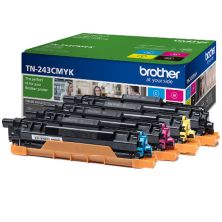 Pack 4 Toner Original BROTHER TN-243 BK+C+M+Y - TN243CMYK