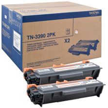 Toner Original BROTHER TN3390TWIN Negro - TN3390TWIN