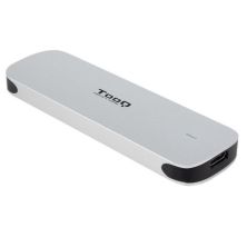 Caja Externa para Disco SSD TOOQ TQE-2202S - USB 3.1 Gen2 · M.2 · Plata