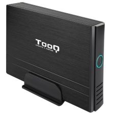 Caja Externa para Disco SSD TOOQ TQE-3520B - 3,5" · USB 2.0 · Negro
