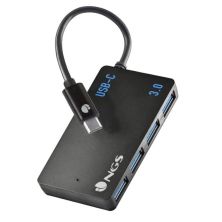 HUB USB 3.0 4xUSB 3.0 - 0.24m · Negro