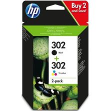 Cartucho Original HP 302 BK+C+M+Y - X4D37AE